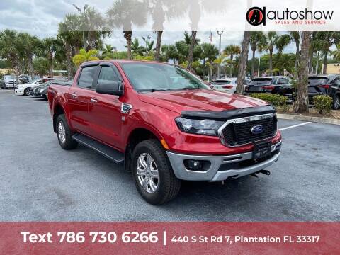 2021 Ford Ranger for sale at AUTOSHOW SALES & SERVICE in Plantation FL