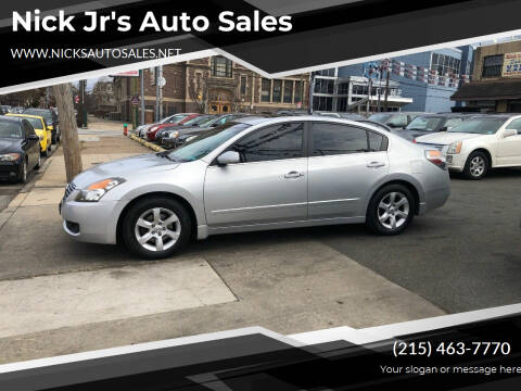 2007 Nissan Altima for sale at Nick Jr's Auto Sales in Philadelphia PA