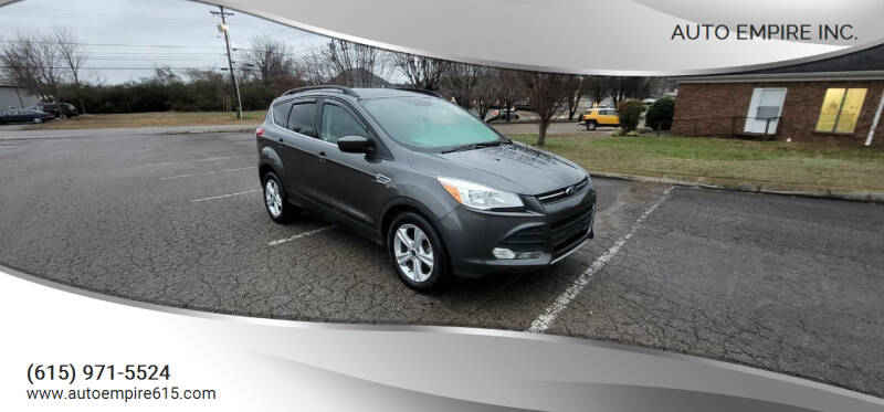 2015 Ford Escape for sale at Auto Empire Inc. in Murfreesboro TN