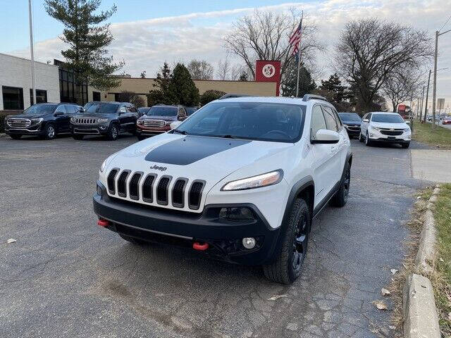 2015 Jeep Cherokee for sale at FAB Auto Inc in Roseville MI