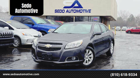 2013 Chevrolet Malibu for sale at Sedo Automotive in Davison MI