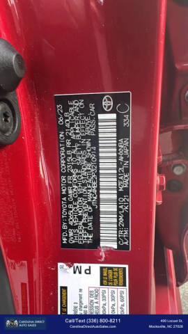 2023 Toyota Corolla Hatchback XSE