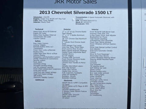 2013 Chevrolet Silverado 1500 LT