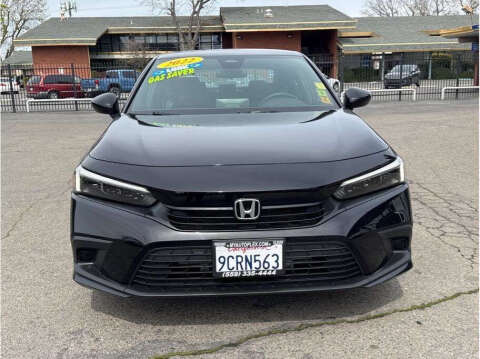 2022 Honda Civic for sale at Carros Usados Fresno in Fresno CA