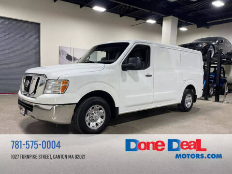 2013 Nissan NV for sale at DONE DEAL MOTORS in Canton MA