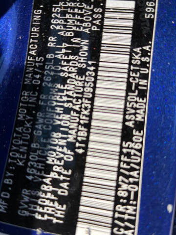 2015 Toyota Camry LE