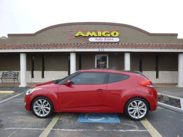 2013 Hyundai Veloster for sale at AMIGO AUTO SALES in Kingsville TX