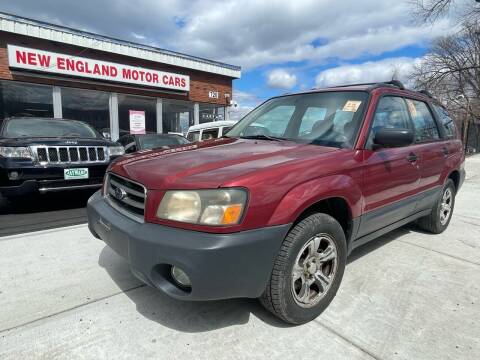 2005 Subaru Forester for sale at New England Motor Cars in Springfield MA