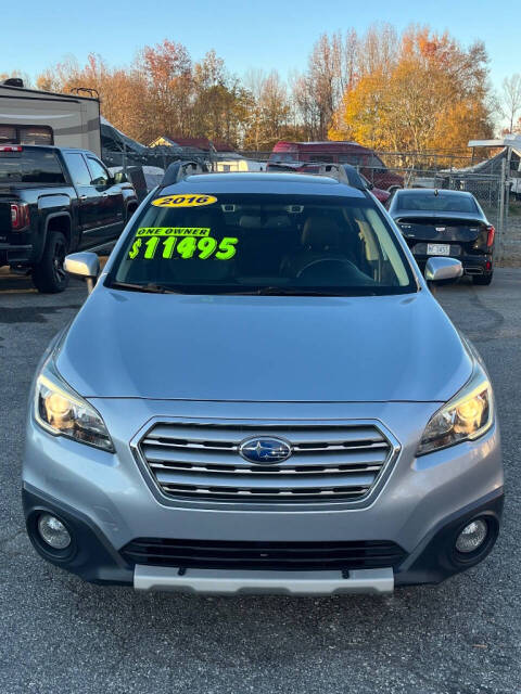 2016 Subaru Outback for sale at Genesis Motors in Stokesdale, NC