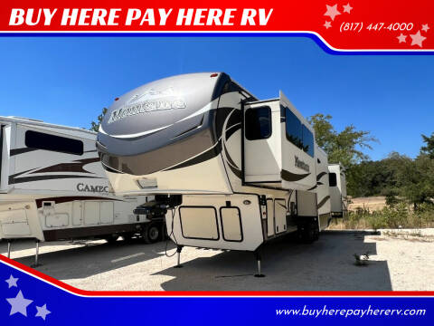 2016 Keystone Montana 3711FL for sale at BUY HERE PAY HERE RV in Burleson TX
