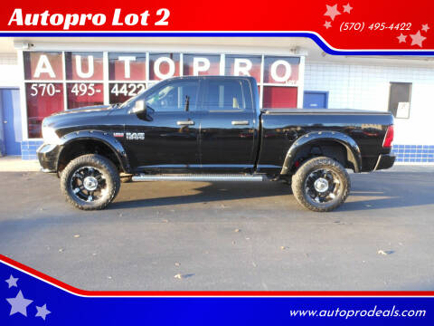 2013 RAM 1500 for sale at Autopro Lot 2 in Sunbury PA
