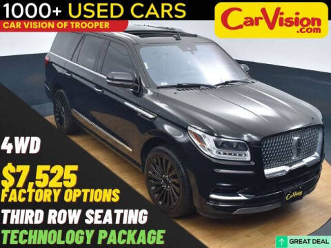 2018 Lincoln Navigator for sale at Car Vision of Trooper in Norristown PA