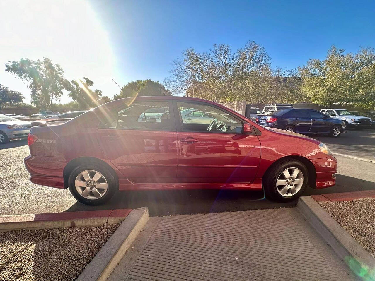 2007 Toyota Corolla for sale at HUDSONS AUTOS in Gilbert, AZ