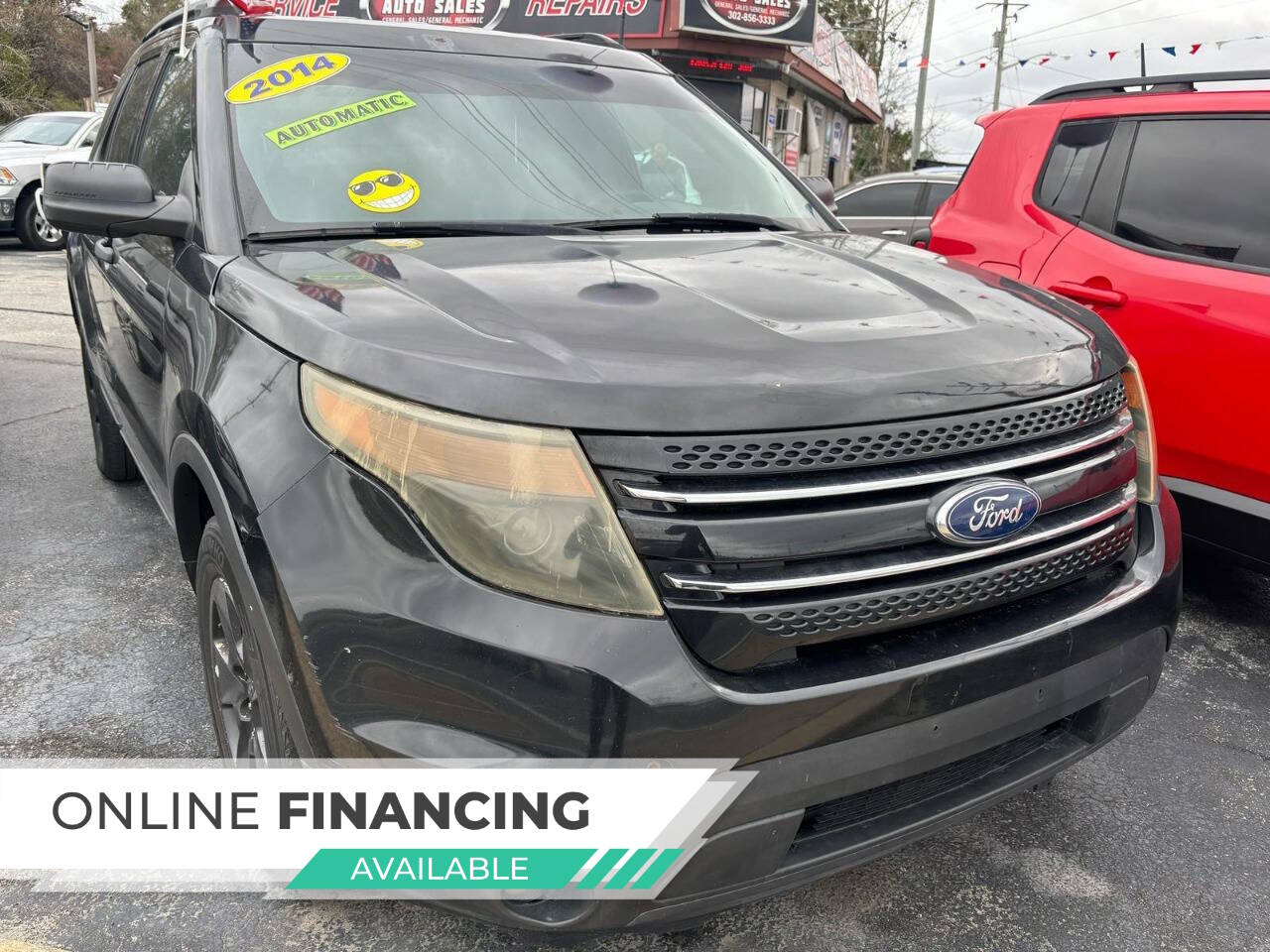 Black 2014 Ford Explorer Base AWD Base 4dr SUV 1