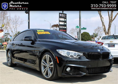 2016 BMW 4 Series for sale at Hawthorne Motors Pre-Owned in Lawndale CA