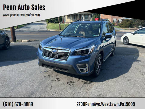 2021 Subaru Forester for sale at Penn Auto Sales in West Lawn PA