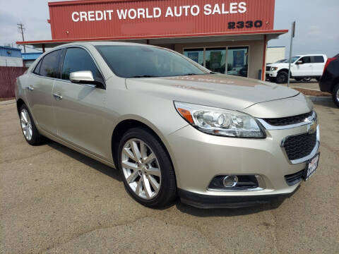 2016 Chevrolet Malibu Limited for sale at Credit World Auto Sales in Fresno CA