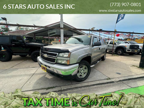 2006 Chevrolet Silverado 1500 for sale at 6 STARS AUTO SALES INC in Chicago IL