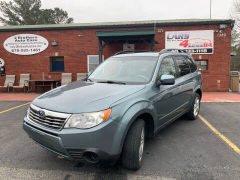 2010 Subaru Forester for sale at Cars4Less GA in Alpharetta GA