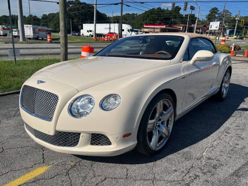 2015 Bentley Continental for sale at Atlanta Fine Cars in Jonesboro GA
