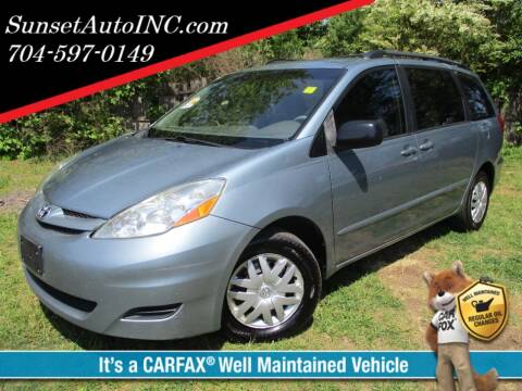 2008 Toyota Sienna for sale at Sunset Auto in Charlotte NC