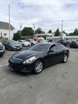2013 Infiniti G37 Sedan for sale at Victor Eid Auto Sales in Troy NY