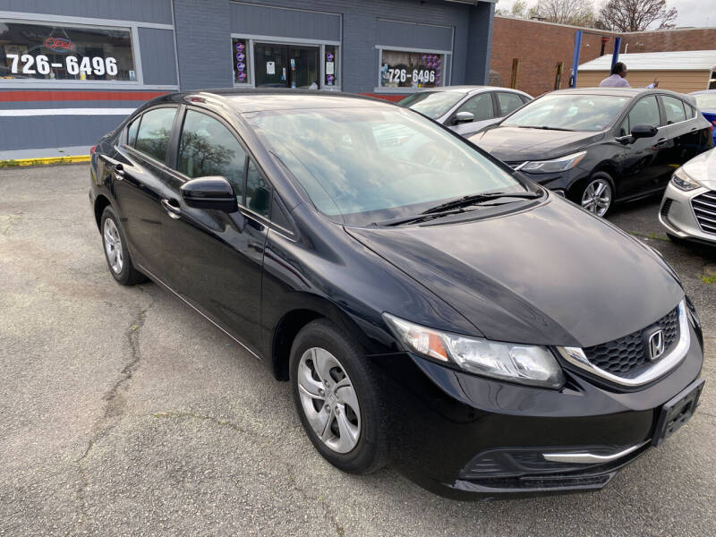 2015 Honda Civic for sale at City to City Auto Sales in Richmond VA