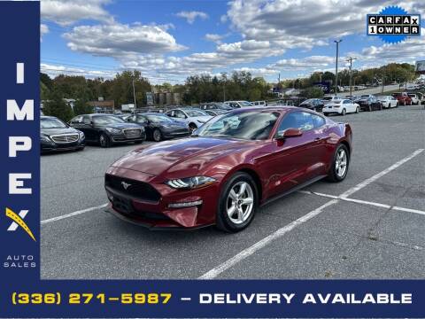 2019 Ford Mustang for sale at Impex Auto Sales in Greensboro NC