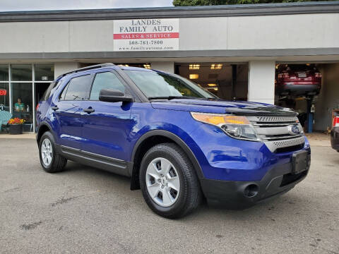 2011 Ford Explorer for sale at Landes Family Auto Sales in Attleboro MA