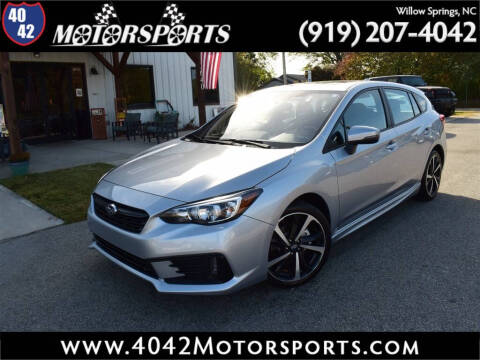 2020 Subaru Impreza for sale at 4042 Motorsports in Willow Spring NC