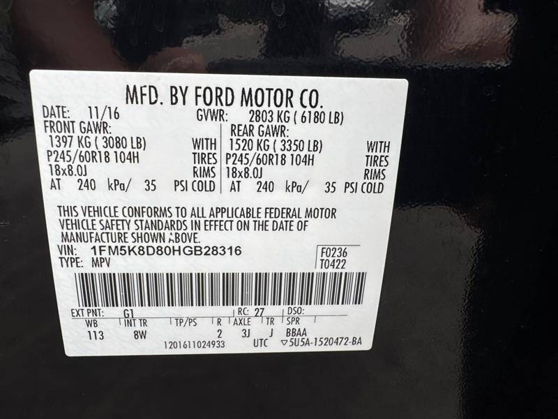 2017 Ford Explorer XLT