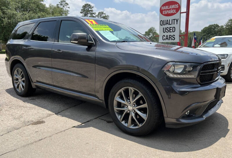 2017 Dodge Durango for sale at VSA MotorCars in Cypress TX