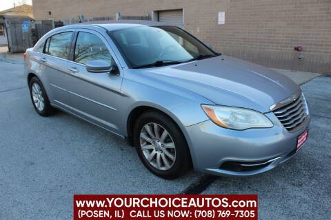 2014 Chrysler 200 for sale at Your Choice Autos in Posen IL