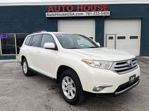 2013 Toyota Highlander for sale at Auto House USA in Saugus MA