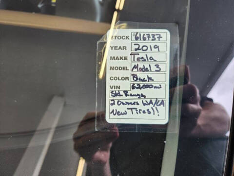 2019 Tesla Model 3 Standard Range Plus