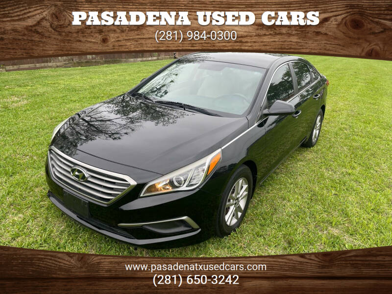 2016 Hyundai Sonata for sale at Pasadena Used Cars in Pasadena TX