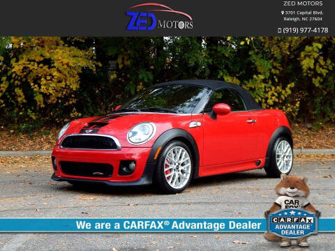 2013 MINI Roadster for sale at Zed Motors in Raleigh NC