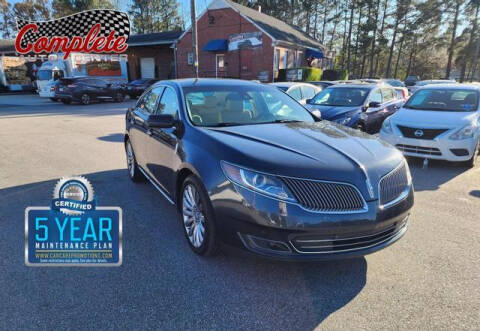2014 Lincoln MKS for sale at Complete Auto Center , Inc in Raleigh NC