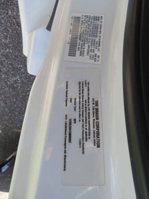 2012 Honda Odyssey EX