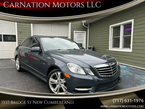 2012 Mercedes-Benz E-Class for sale at CarNation Motors LLC - New Cumberland Location in New Cumberland PA