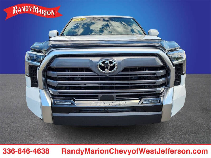 Used 2022 Toyota Tundra Limited with VIN 5TFJA5DAXNX021874 for sale in West Jefferson, NC