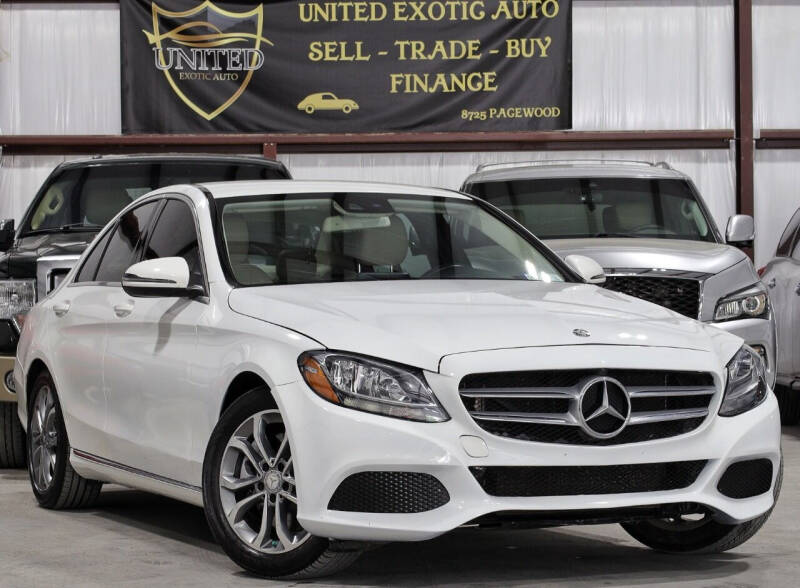 2016 Mercedes-Benz C-Class for sale at United Exotic Auto in Houston TX