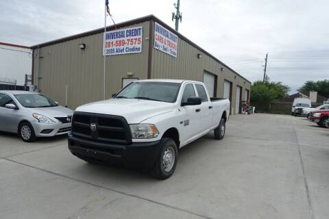 2013 RAM Ram Pickup 2500 for sale at Universal Credit in Houston TX