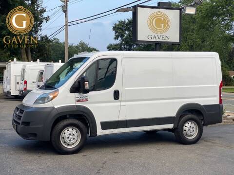 2016 RAM ProMaster Cargo for sale at Gaven Commercial Truck Center in Kenvil NJ