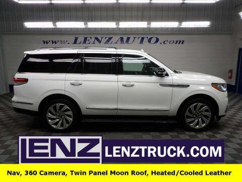 2022 Lincoln Navigator for sale at LENZ TRUCK CENTER in Fond Du Lac WI