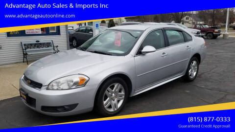 2010 Chevrolet Impala for sale at Advantage Auto Sales & Imports Inc in Loves Park IL