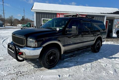 2000 Ford Excursion for sale at Y-City Auto Group LLC in Zanesville OH