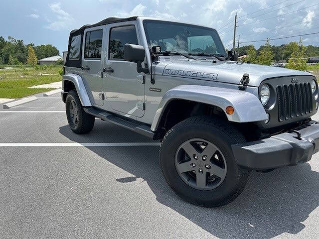 2016 Jeep Wrangler Unlimited for sale at Mercy Auto Sales in Orange Park, FL