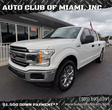 2020 Ford F-150 for sale at AUTO CLUB OF MIAMI, INC in Miami FL