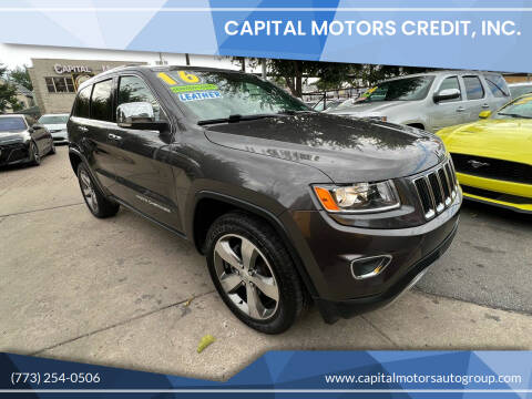 2016 Jeep Grand Cherokee for sale at Capital Motors Credit, Inc. in Chicago IL